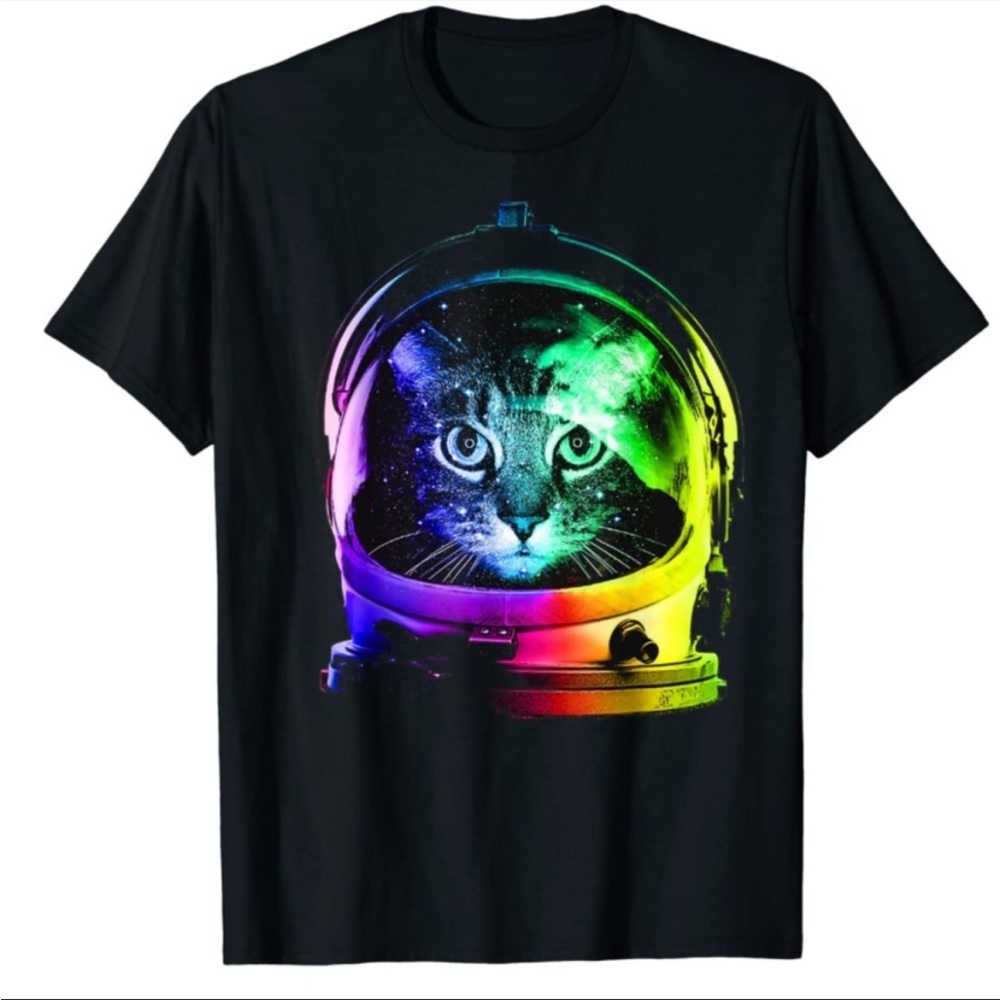 Space Cat Graphic Tee